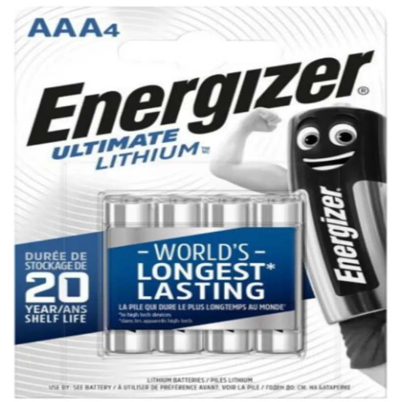 Батарейка Energizer Ultimate AAA (LR3) Lithium