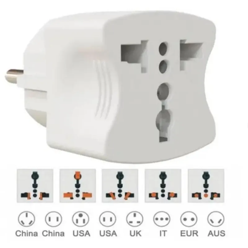 Переходник Neomax 16A NX1028 белый