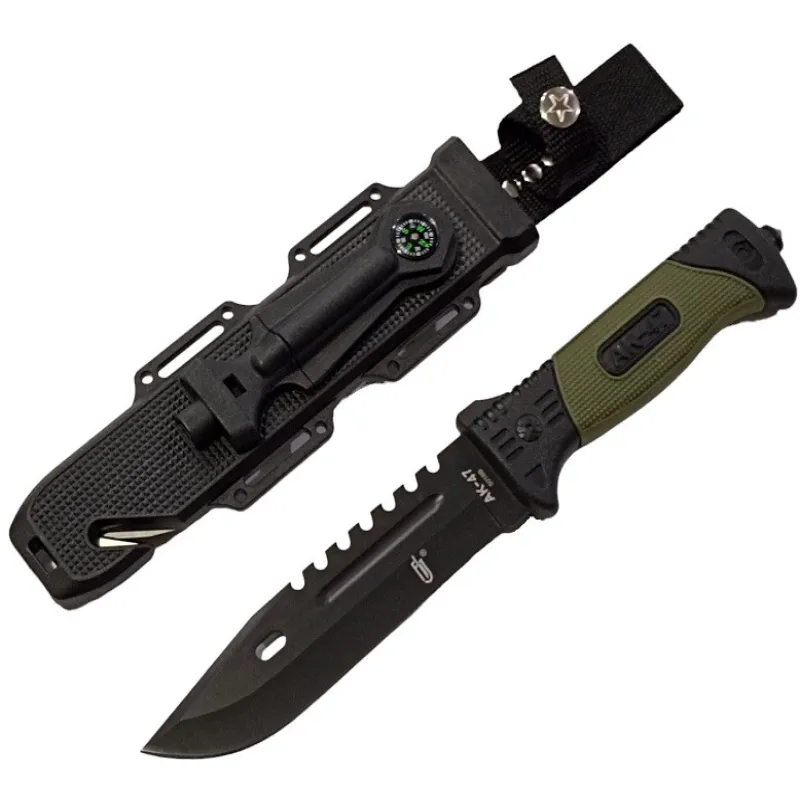 Нож охотничий AK-47 Green 182-2