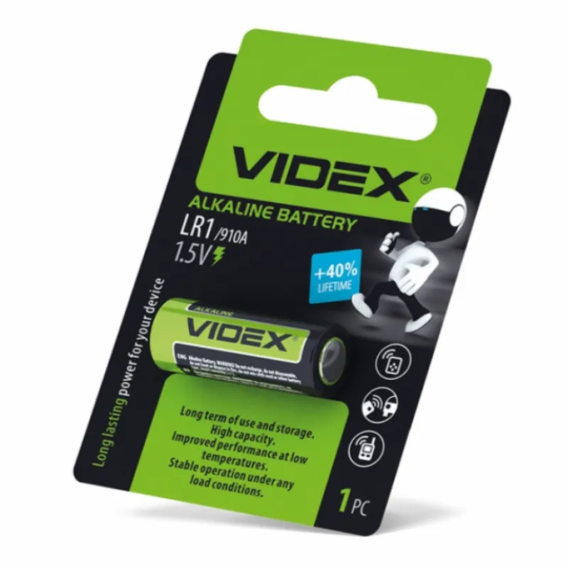 Батарейка Videx LR1 / Alkaline