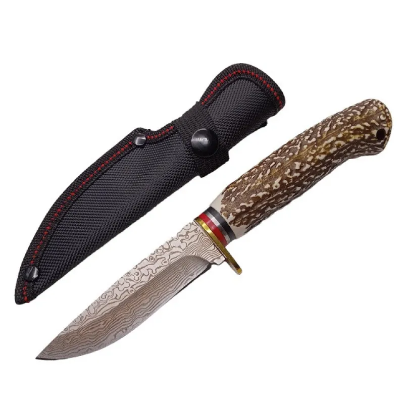 Нож охотничий Damascus 142