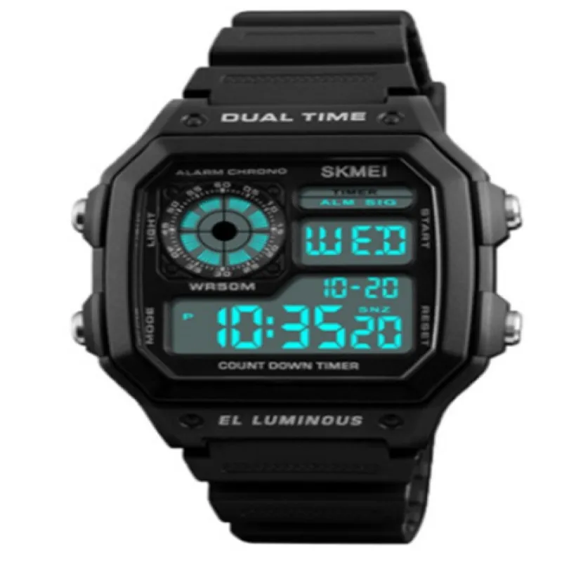 Часы наручные SKMEI 1299BK, BLACK, 6027