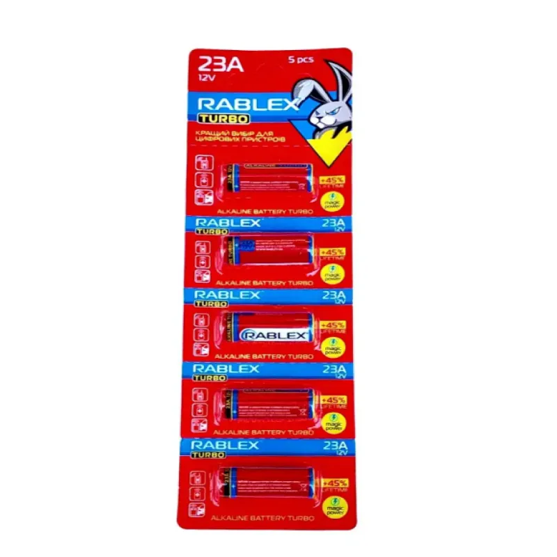 Батарейка Rablex Turbo 23A 12V