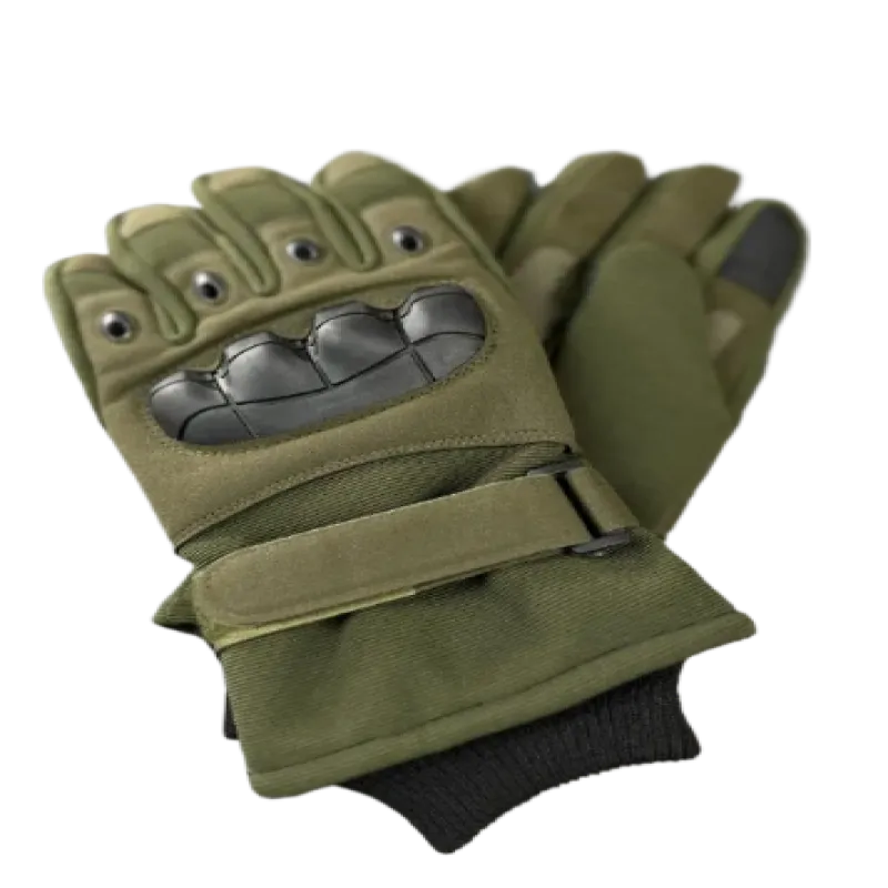 Тактические перчатки Олива 105 . Размер L