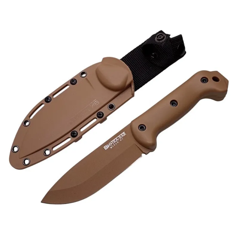 Нож охотничий Ka-Bar bk2 BK-2, 454 - Brown
