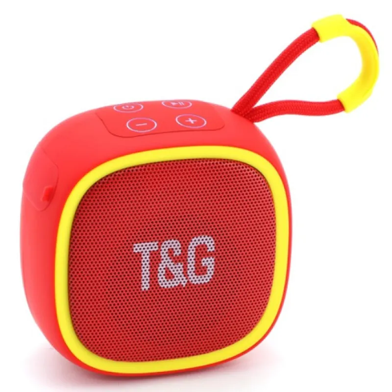 Портативная беспроводная колонка TG659, Bluetooth, Red