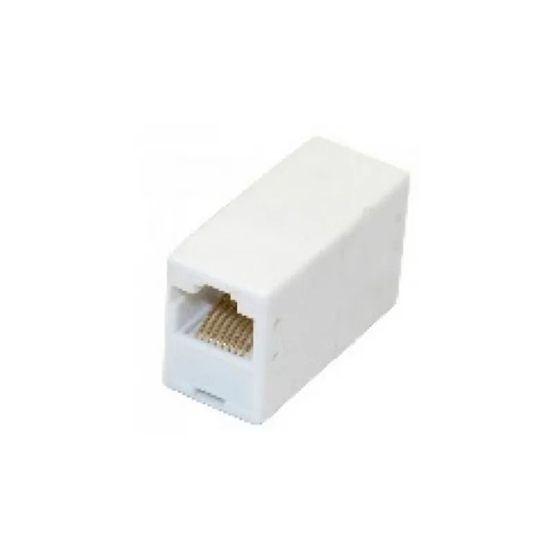 Зрощувач Merlion 1+1 RJ45 UTP 5e, White (00190 / 11445)