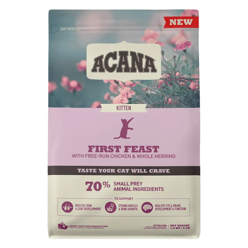Сухой корм для кошек ACANA First Feast для котят 1.8 кг (0064992714307)