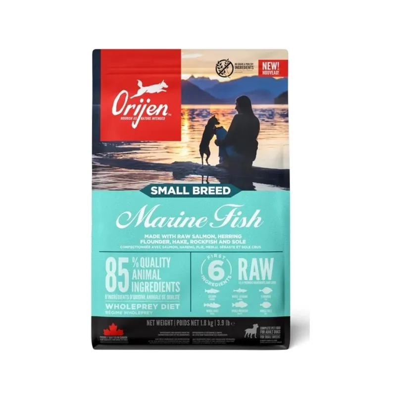 Сухий корм для собак Orijen Small Breed Marine Fish 1.8 кг (0064992722524)