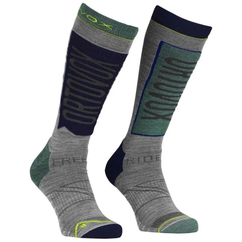 Шкарпетки Ortovox Free Ride Long Socks Mns arctic grey - 45-47 (025.001.1084)