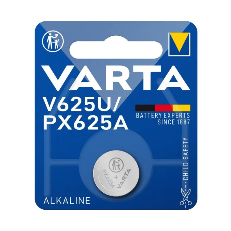 Батарейка V625U лужна (AG625, GPAX625A, EPX625G, KA625, R625, PX625A) Varta (04626101401)