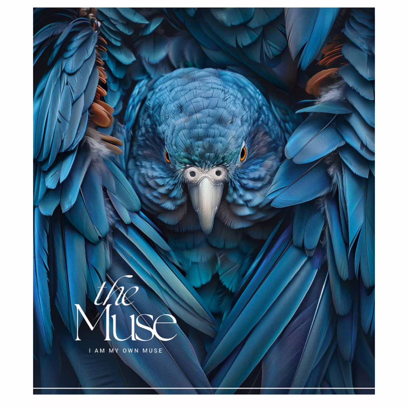 Зошит Школярик THE MUSE 48 аркушів лінія (048-3444L)