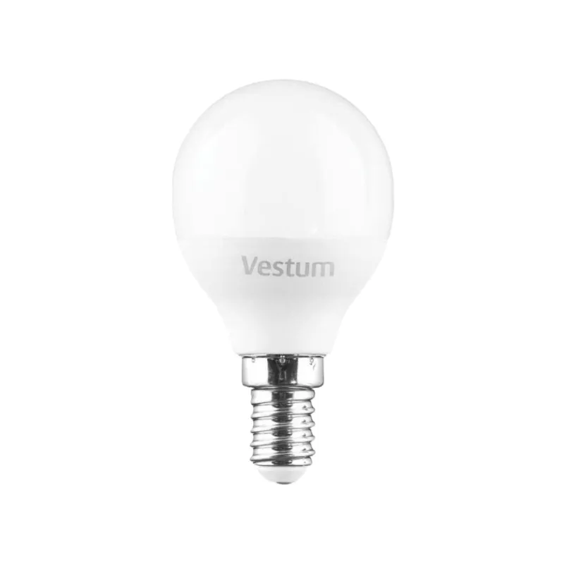 Лампочка Vestum G45 8W 4100K 220V E14 (1-VS-1211)