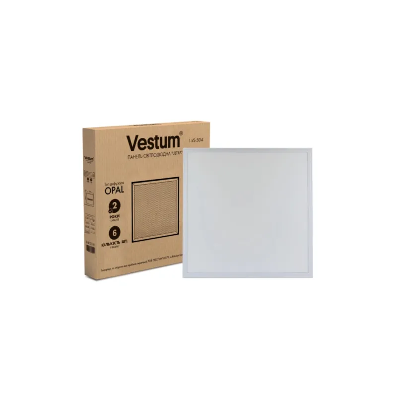 Світильник Vestum LED ULTRA SLIM 40W 600x600 6500K 220V (1-VS-5014)