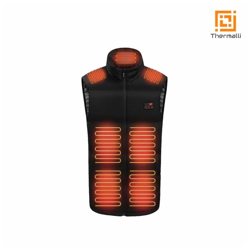 Жилет з підігрівом Thermalli Morzine чорний L (10100305-01L)