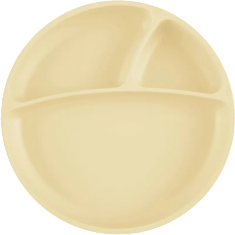 Тарелка детская MinikOiOi Portions секционная Mellow Yellow (101050006)