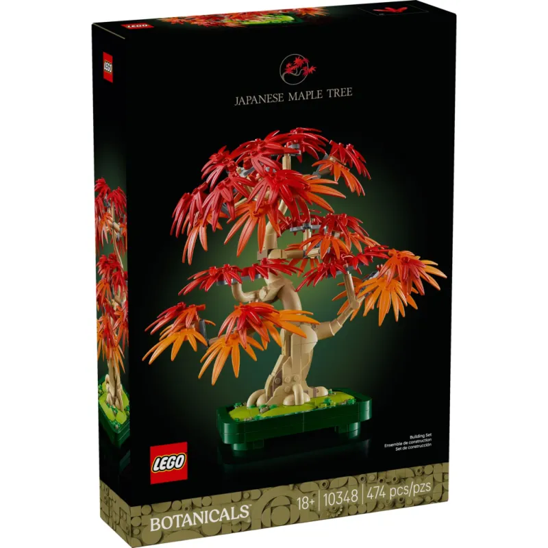 Конструктор LEGO Botanicals Бонсай з японського червоного клена (10348)