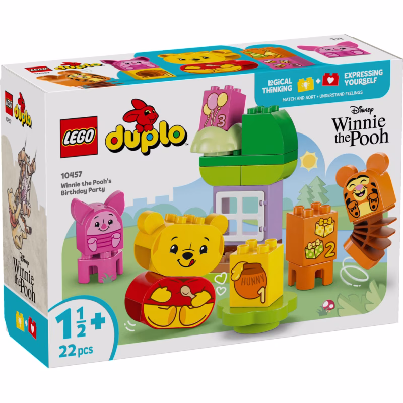 Конструктор LEGO DUPLO Disney День рождения Винни Пуха (10457)