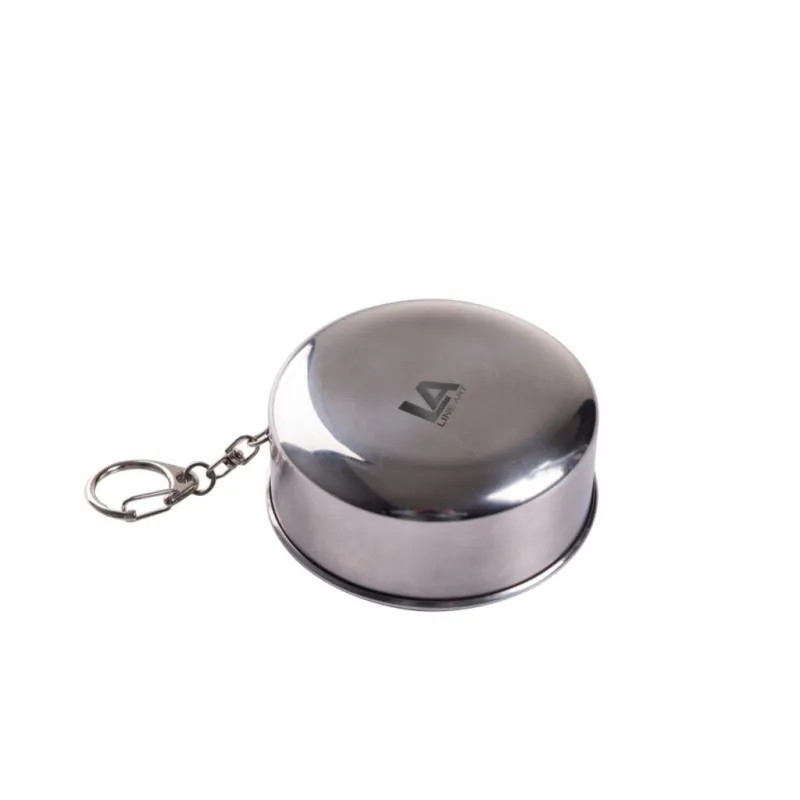 Стакан туристичний Line Art Nebraska 240 мл сріблястий (110053421LA-77)