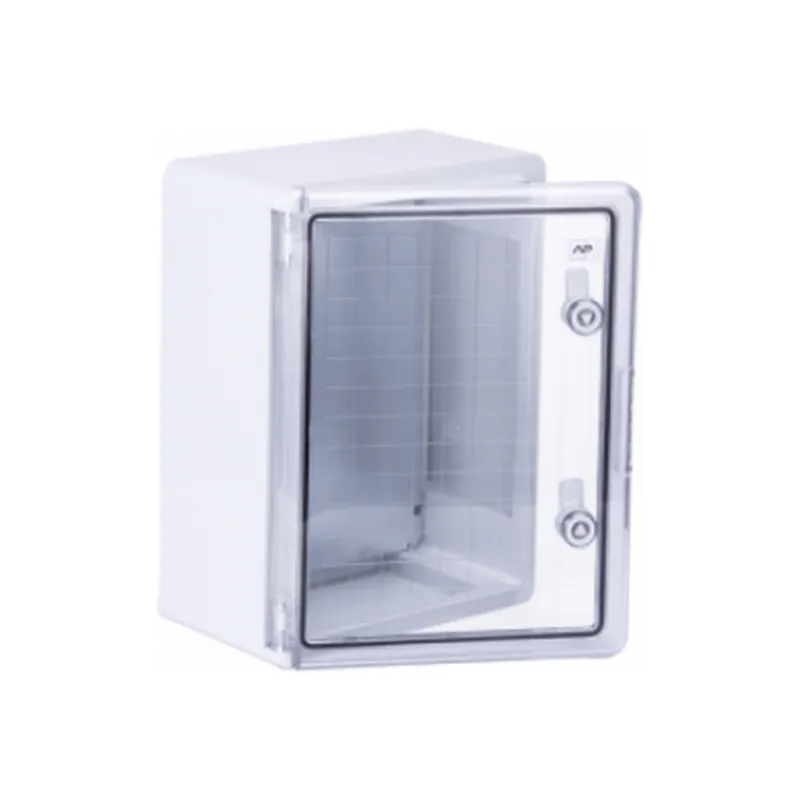 Шафа настінна ADAL PANO 400х300х220, з прозор. двецятами, IP65, Бокс ударостійкий, ABS пластик (111518)