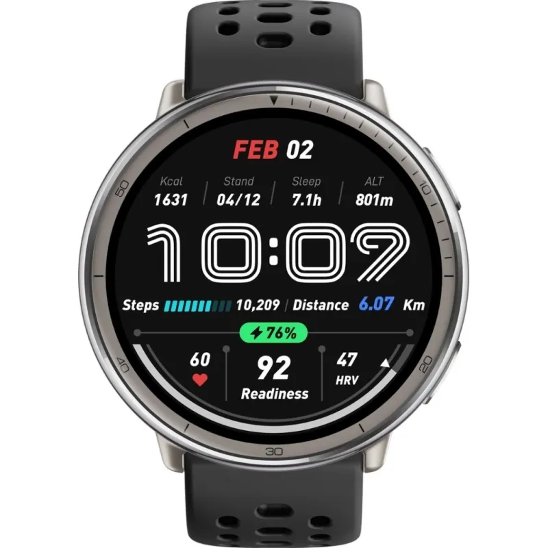 Смарт-годинник Amazfit Active 2R Sport W2437GL7N Black (1135484)