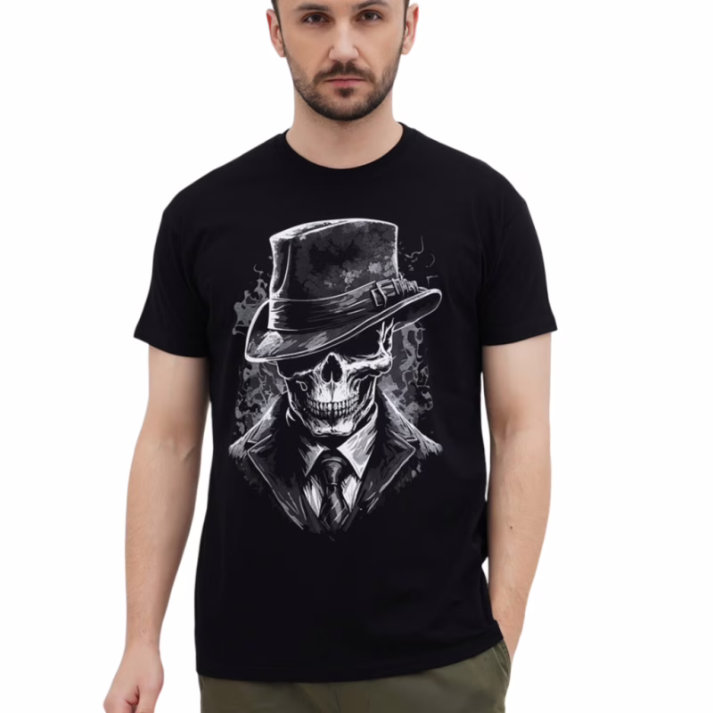 Футболка Sol's Imperial Gentlemen's skull насичений чорний L (11500309/395L)