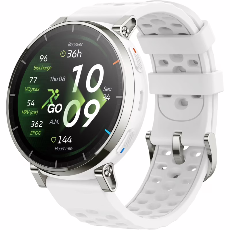 Смарт-годинник Amazfit Active 3 Premium W2559GL3N Білий (1193748)