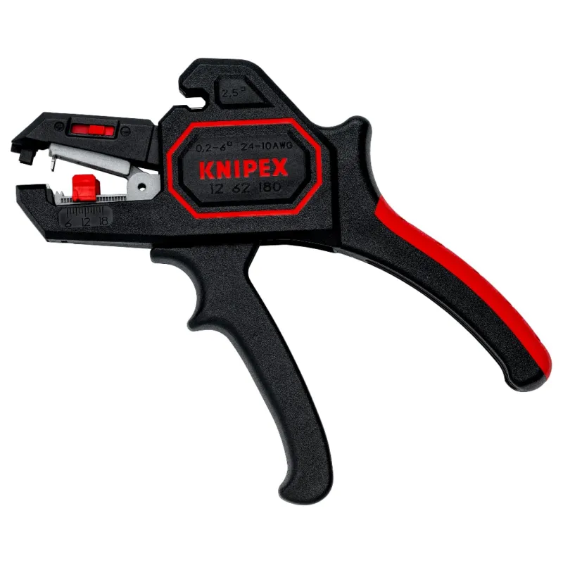 Знімач ізоляції KNIPEX 0.2-6мм, 180мм (12 62 180)