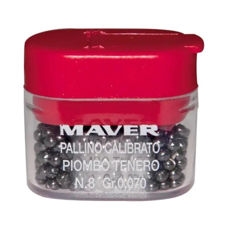 Грузило Maver набір Pallini Supercalibrati Teneri 9 (0.060g) (1300.34.58)