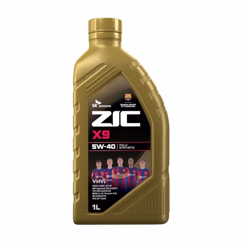 Моторна олива ZIC 5W-40 X9 1л (132613)