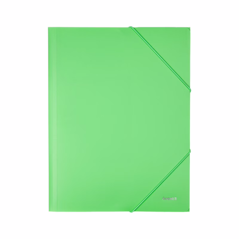 Папка на резинках Axent A4 430 мкм Pastelini neomata (1504-09-A)