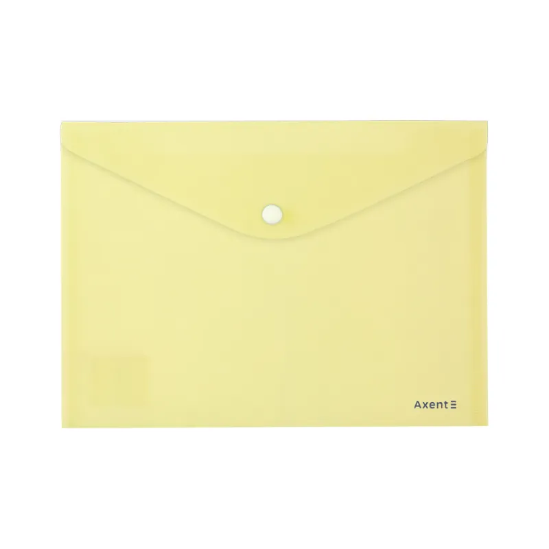 Папка - конверт Axent А5, Pastelini, жовта (1522-08-A)