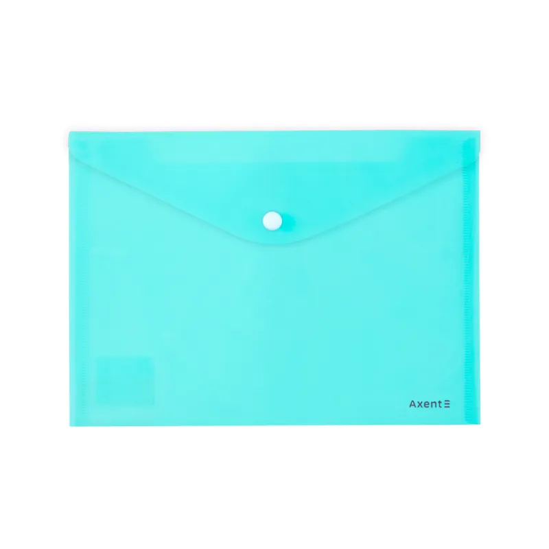 Папка - конверт Axent А5, Pastelini, мятная (1522-18-A)