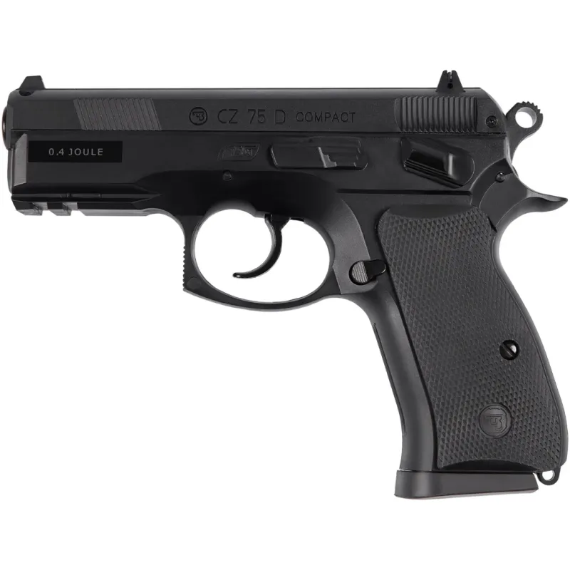 Страйкбольний пістолет ASG CZ 75D Compact Black (15698)