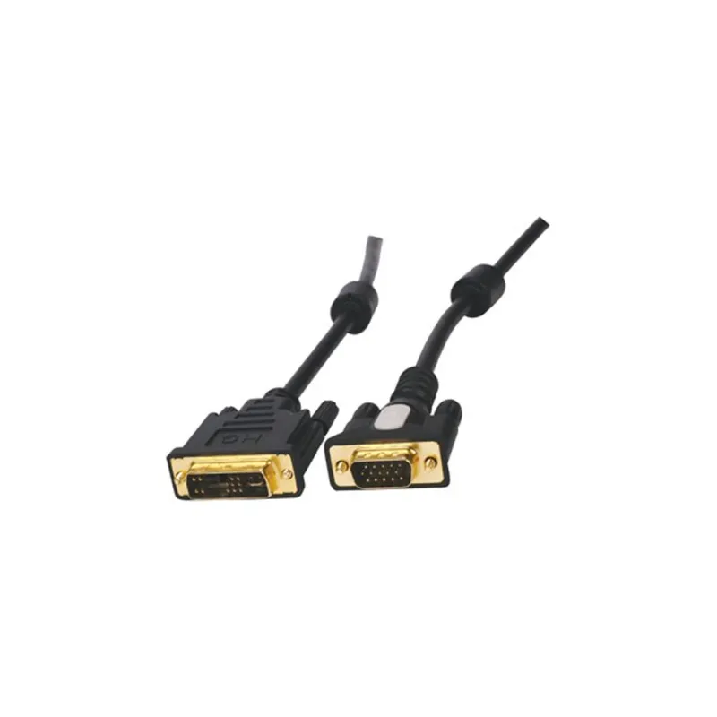 Кабель мультимедійний DVI M to VGA M 1.8m ferrite Atcom (16143)
