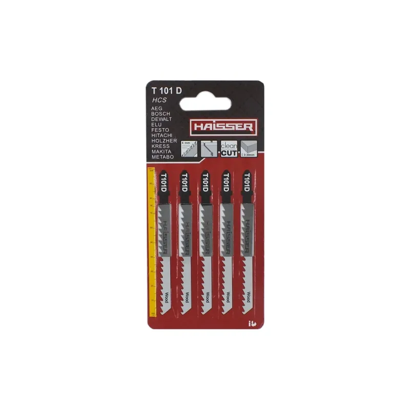 Полотно HAISSER пиляльне - T101D, 75мм, н-р 5шт (16568)