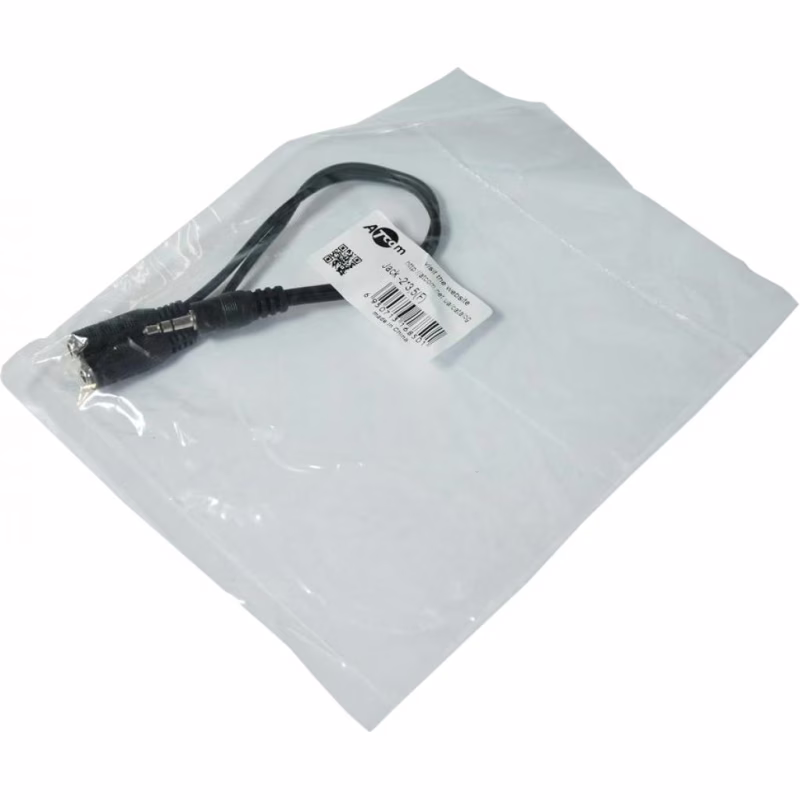 Кабель мультимедійний 3.5mm M to 2x3.5mm F 0.2m Atcom (16850)