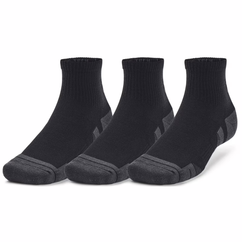 Шкарпетки Under Armour 1379510-001 Performance Tech 3 пари Qtr чорний LG (196884000998)