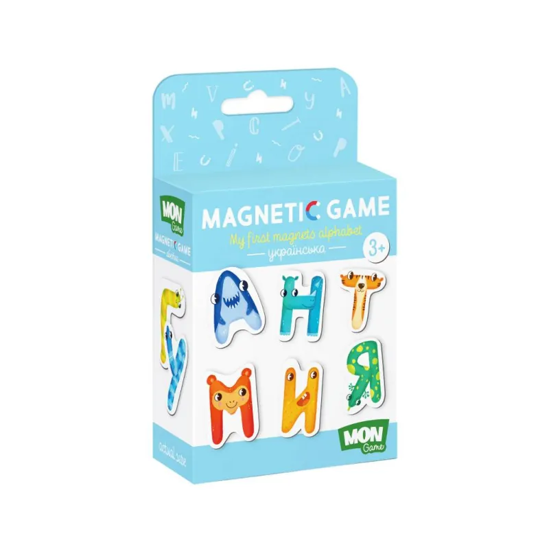 Настільна гра DoDo Магнітні літери. Українська (200211)