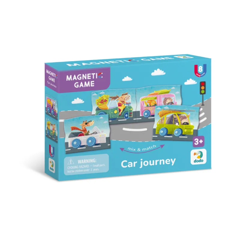Навчальний набір DoDo Магнітна гра Автомобільна подорож (200253)