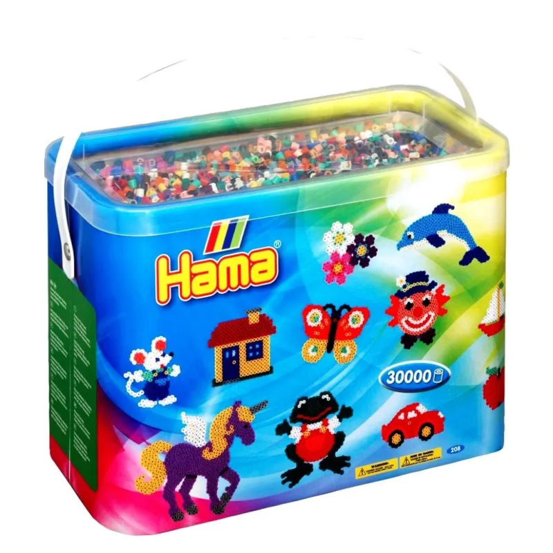 Набір для творчості Hama кольорових намистин 30000 шт, 22 кол. термомозаіка (208-67)
