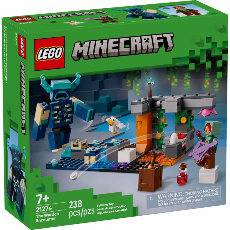 Конструктор LEGO Minecraft Зустріч із Захисником (21274)