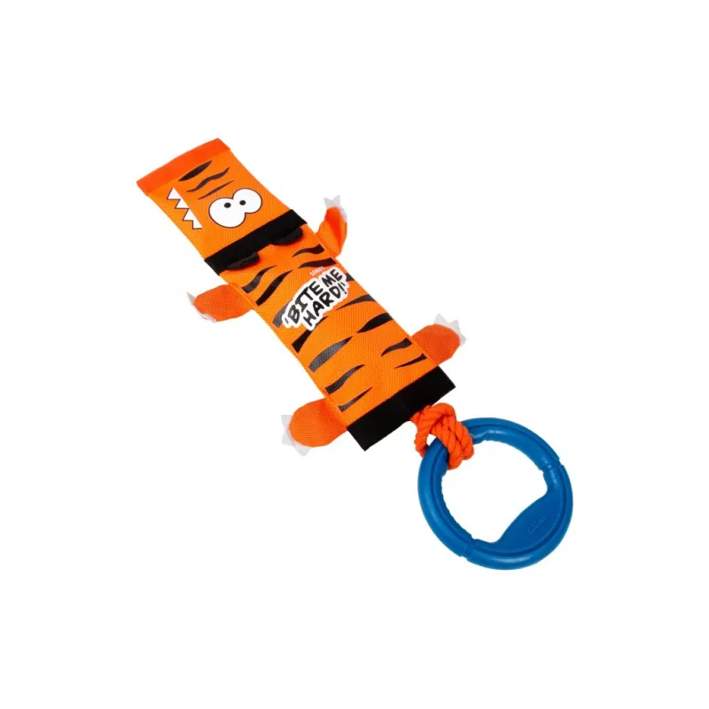 Іграшка для собак GiGwi Bite me hard Тигр (поліестер) 55 см (2345)