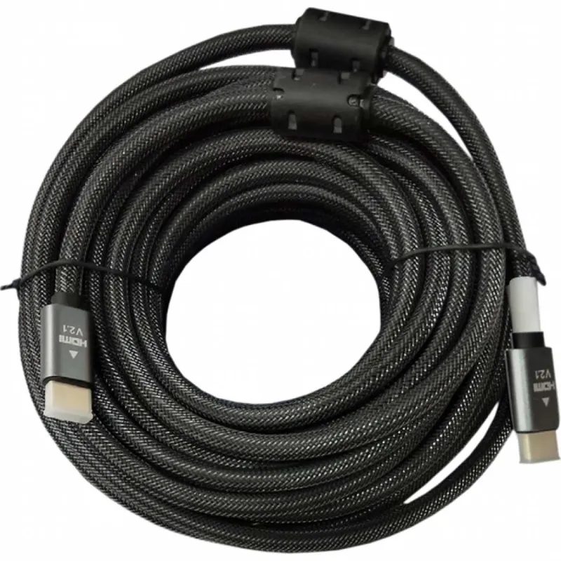 Кабель мультимедійний HDMI M to HDMI M 15.0m V2.1 active Atcom (23715)