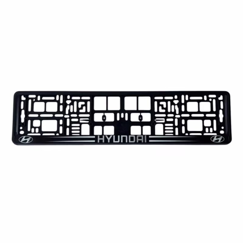 Рамка номерного знака Poputchik Hyundai (24-106-IS)