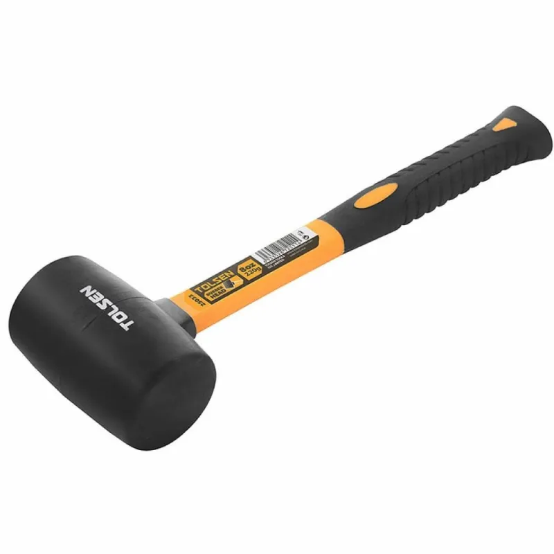 Киянка Tolsen гумова 450 г чорна (25035)