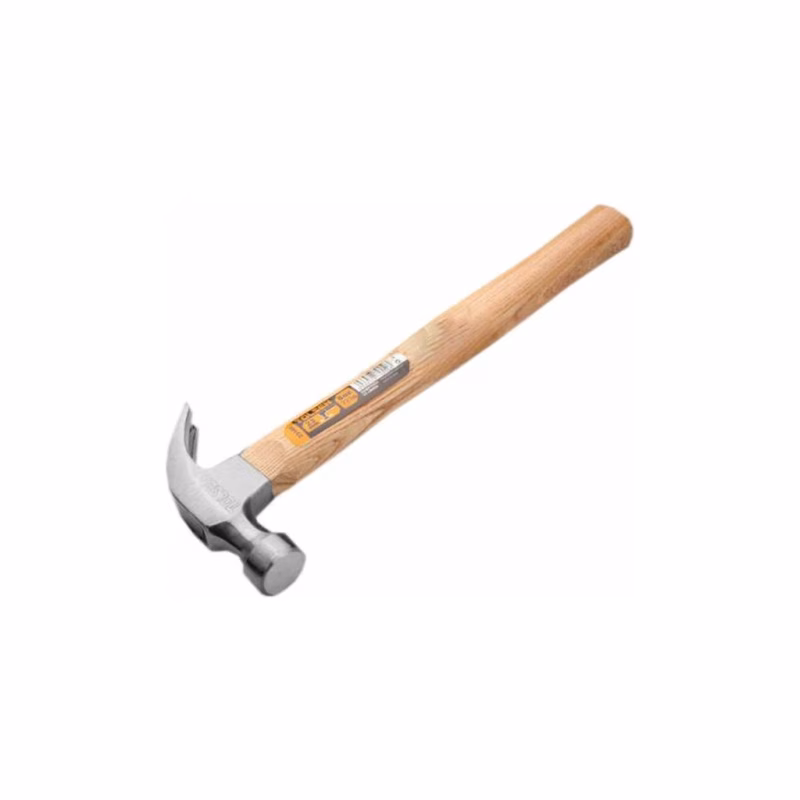 Молоток Tolsen с гвоздодером 225 гр (8 oz) деревянная ручка (25148)