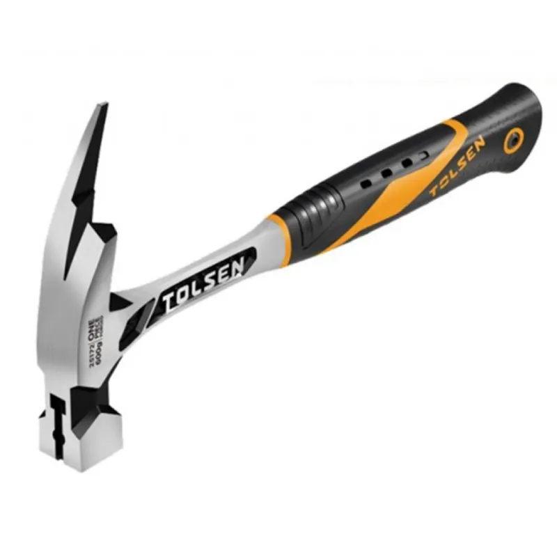 Молоток Tolsen "ПРОФІ" покрівельника 600г цільнометалевий (25172)