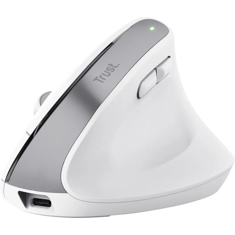 Мишка Trust Bayo+ Ergonomic Wireless/Bluetooth White (25399)