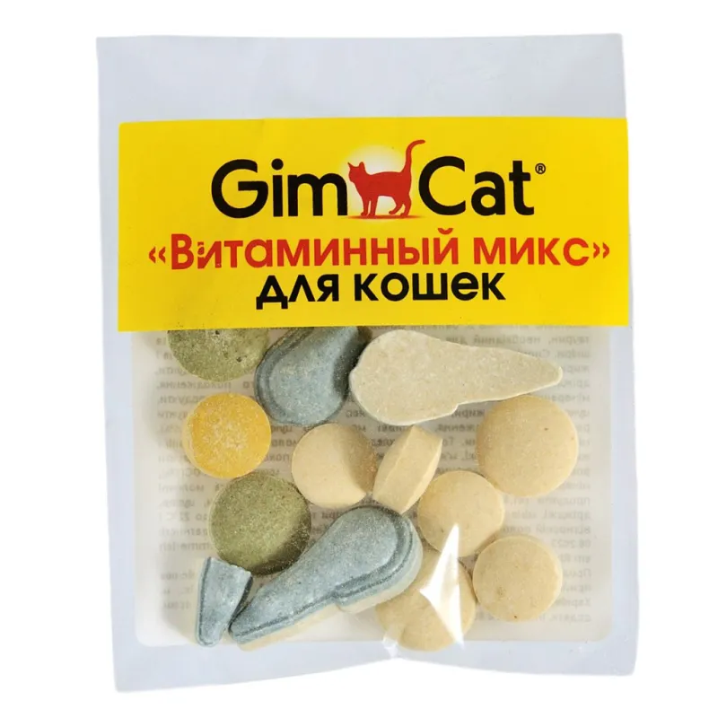 Вітаміни для котів GimCat 12 табл. (2717250011509)